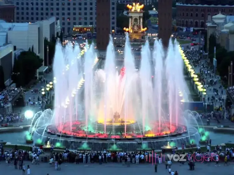 Montjuic Barcelona Fountain