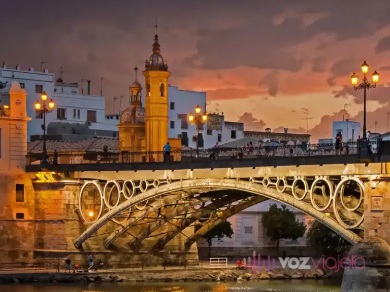 Isabel II Bridge in Seville
