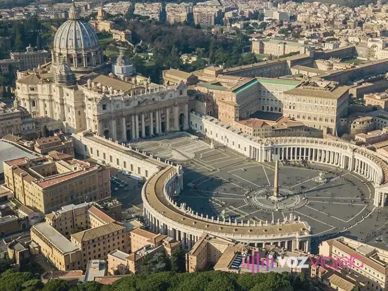 Aerial View of St. Peter's Basilica